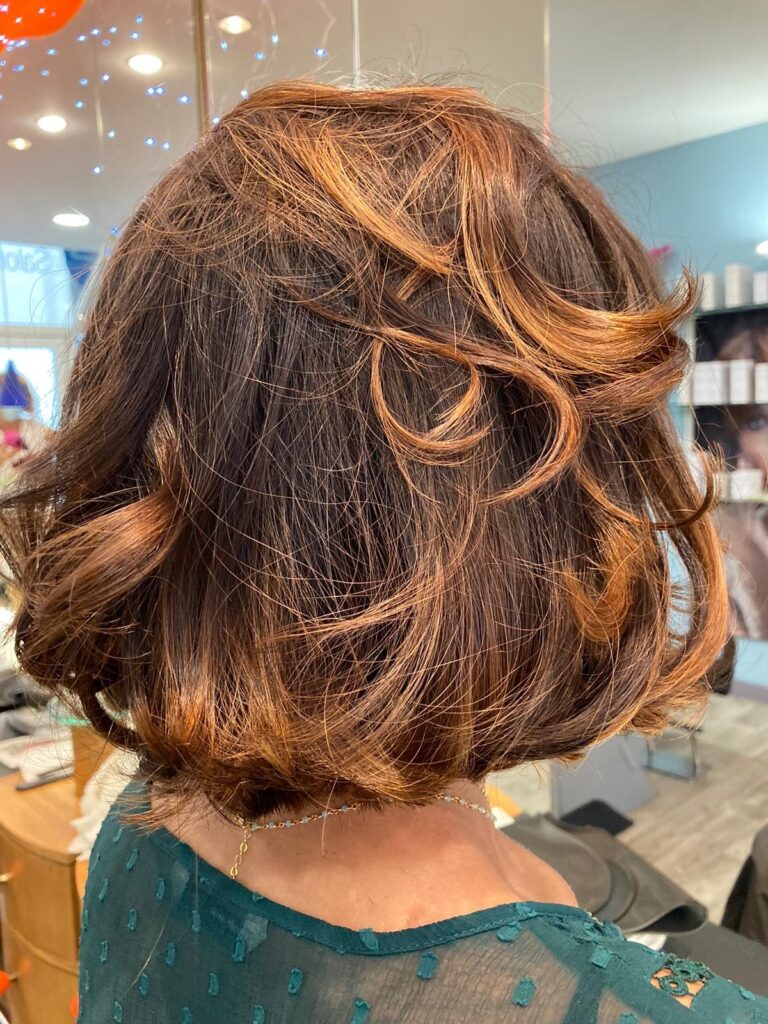 Ombré cuivré à Bordeaux